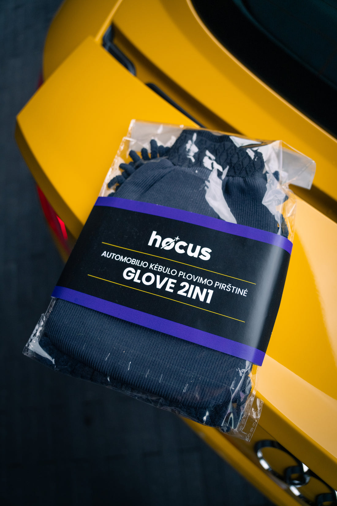Hocus automobilio kėbulo plovimo pirštinė