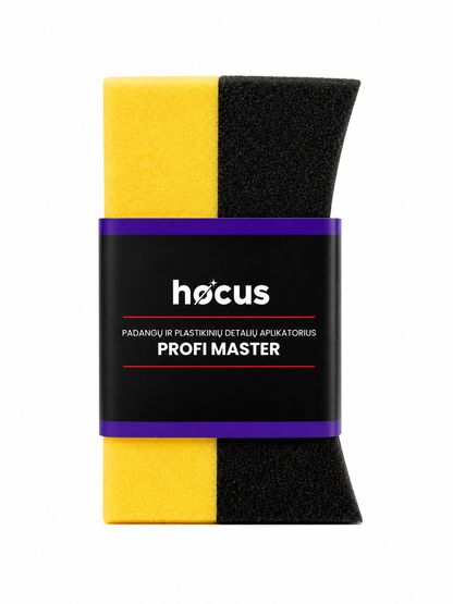 Hocus padangų ir plastikinių detalių aplikatorius